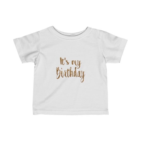 Birthday Infant Fine Jersey Tee